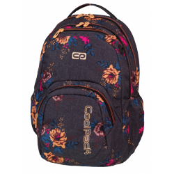 SMASH Plecak szkolny GREY DENIM FLOWERS 26 L (1066) CoolPack CP