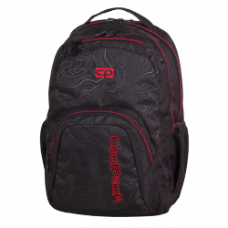 SMASH Plecak szkolny TOPOGRAPHY RED 26 L (976) CoolPack CP