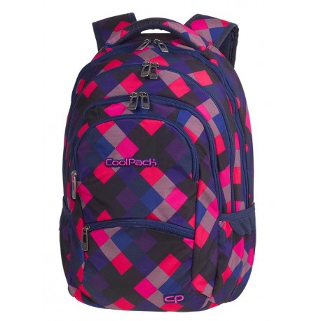 COLLEGE Plecak do szkoły CoolPack CP - ELECTRIC PINK 28L - 5 przegród - A520 - Cool-pack.pl