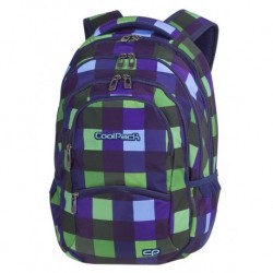 Plecak młodzieżowy CoolPack CP COLLEGE CRISS CROSS w kratkę - 5 przegród - A514