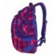 Plecak młodzieżowy CoolPack CP COLLEGE MELLOW PINK różowy w kratkę - 5 przegród - A508 - Cool-pack.pl