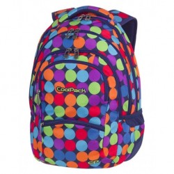 Plecak młodzieżowy CoolPack CP COLLEGE BUBBLE SHOOTER kolorowe kulki - 5 przegród - A490