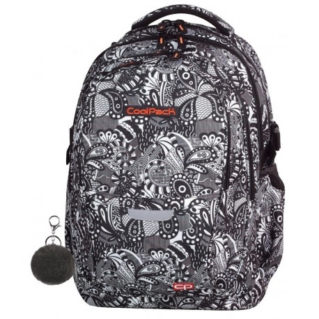 Plecak młodzieżowy CoolPack CP FACTOR BLACK LACE - 4 przegrody - A167 + GRATIS! - Cool-pack.pl