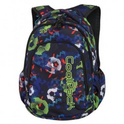 PRIME Plecak do szkoły CoolPack CP - dla chłopca ultra kolorowa piłka nożna FOOTBALL 23L - A188 + COOLER BAG gratis!