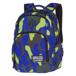 Plecak młodzieżowy COOLPACK CP BREAK CAMOUFLAGE LIME limonkowe moro A347