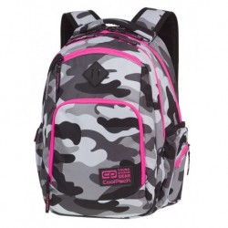 Plecak młodzieżowy COOLPACK CP BREAK CAMO PINK NEON moro różowy neon A356