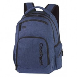 Plecak młodzieżowy COOLPACK CP BREAK SNOW BLUE/SILVER niebieski denim A321