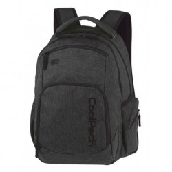 Plecak młodzieżowy COOLPACK CP BREAK SNOW BLACK/SILVER czarny denim A327