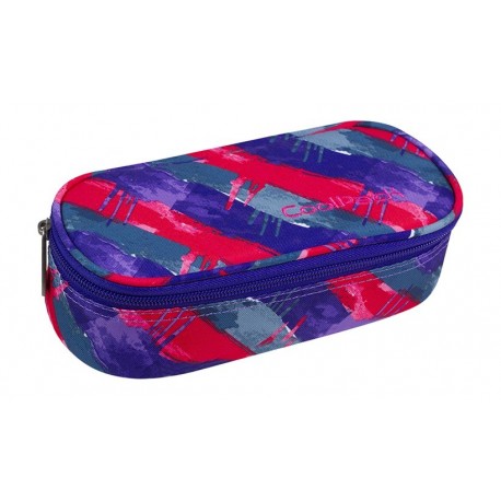 Piórnik jednokomorowy / etui CoolPack CP CAMPUS Vibrant Lines malowane pędzlem pasy - A489 - Cool-pack.pl