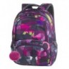 SPINER Plecak do szkoły CoolPack CP - dla dziewczyny energetyczny bajeczny abstrakcyjny PINK ABSTRACT 27L - A080 + POMPON gratis
