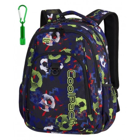 STRIKE Plecak do szkoły CoolPack CP - FOOTBALL 26L - A187 + LATARKA gratis! - Cool-pack.pl