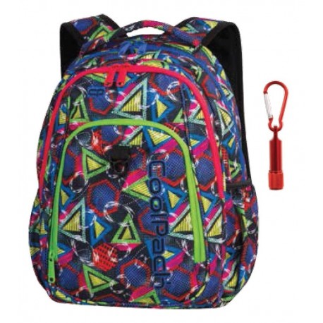 STRIKE Plecak do szkoły CoolPack CP - GEOMETRIC SHAPES 26L - A201 + LATARKA gratis! - Cool-pack.pl