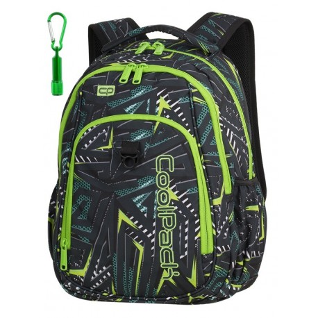 STRIKE Plecak do szkoły CoolPack CP - TRIANGULAR SPIRAL 26L - A196 + LATARKA gratis! - Cool-pack.pl