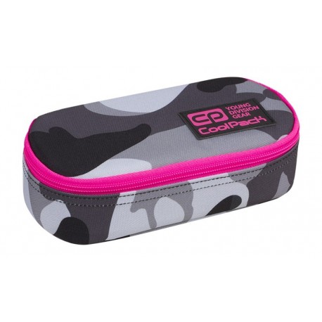 Piórnik jednokomorowy / etui CoolPack CP CAMPUS CAMO PINK NEON moro róż - A361 - Cool-pack.pl