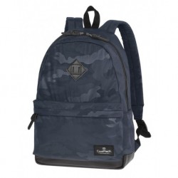 Plecak miejski CoolPack CP STREET CAMO NAVY moro granatowe A565