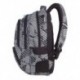 SPINER Plecak do szkoły CoolPack CP - BLACK & WHITE 27L - A016 + POMPON gratis! czarno biały matrix dla dziewczyny