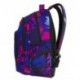 FLASH Plecak do szkoły CoolPack CP - CRAZY PINK ABSTRACT 29L - A284 + POMPON gratis! zakręcone kolory