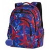FLASH Plecak do szkoły CoolPack CP - dla dziewczyny blue niezwykła czerwień energia HAWAIAN BLUE 29L - A303 + POMPON gratis!