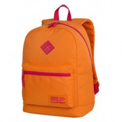 Plecak miejski CoolPack CP CROSS EVA NEON ORANGE neonowy pomarańcz - A455