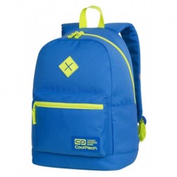 Plecak miejski CoolPack CP CROSS EVA Neon Blue niebieski z neonem - A449