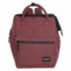 Plecak na laptop CoolPack CP TASK SNOW BURGUNDY/SILVER bordowy denim - A337 - Cool-pack.pl