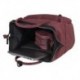 Plecak na laptop CoolPack CP TASK SNOW BURGUNDY/SILVER bordowy denim - A337 - Cool-pack.pl