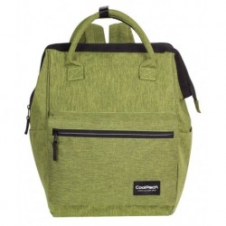 Plecak na laptop CoolPack CP TASK SNOW LIME/SILVER limonkowy denim - A333
