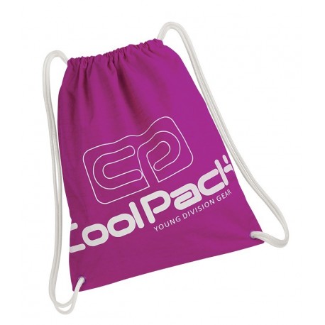 Worek na sznurkach / na buty CoolPack CP SPRINT PURPLE fioletowy - 888 - Cool-pack.pl