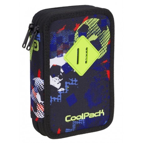 Piórnik podwójny z wyposażeniem COOLPACK CP JUMPER 2 FOOTBALL (A435) - Cool-pack.pl