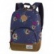 Plecak miejski CoolPack CP CLASSIC BLUE DENIM FLOWERS dżins w kwiaty A094 - Cool-pack.pl