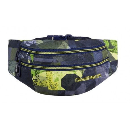 Saszetka nerka torba na pas CoolPack CP MADISON LIME ABSTRACT - Cool-pack.pl