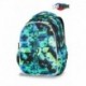 Plecak zielony w trójkąty CoolPack CP JOY L KALEIDOSCOPE LEDPACK LEDY