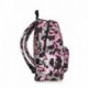 Plecak różowy moro CoolPack CROSS CAMO PINK BADGES z naszywkami miejski styl