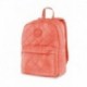 Plecak brzoskwiniowy puchowy CoolPack RUBY PINK najmodniejszy zimowy wzór