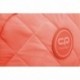 Plecak brzoskwiniowy puchowy CoolPack RUBY PINK najmodniejszy zimowy wzór