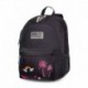 Plecak młodzieżowy CoolPack CP HIPPIE SPARKLING BADGES BLACK czarny z naszywkami - Cool-pack.pl