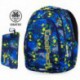  Plecak dla chłopców klasa 1-3 CoolPack CP PRIME FOOTBALL BLUE piłka nożna
