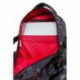 Plecak młodzieżowy CoolPack FACTOR MISTY RED szara mgła duży z czerwonym