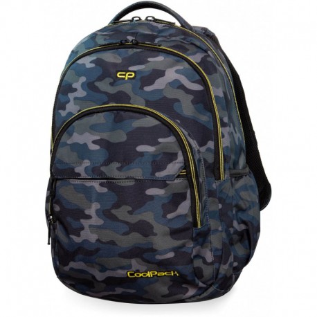 Plecak młodzieżowy CoolPack CP BASIC PLUS MILITARY szare moro camo - Cool-pack.pl