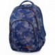Plecak młodzieżowy CoolPack Basic Plus Misty Tangerine niebieski mgła