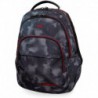 Plecak szkolny CoolPack CP BASIC PLUS MISTY RED szara mgła