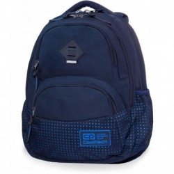 Plecak szkolny CoolPack CP DART DOTS BLUE NAVY granatowo-niebieski