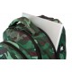 Plecak młodzieżowy na kółkach CoolPack Junior Camo Green Badges zielony