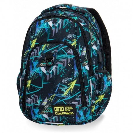 Plecak młodzieżowy CoolPack CP STRIKE L SCRIBBLES w kolorowe strzałki