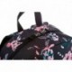 Plecak miejski Classic Dark Romance czarny w pastelowe kwiaty CoolPack