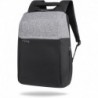 Plecak antykradzieżowy r-bag na laptopa 15,6" Fort szary biznesowy