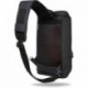 Plecak na jedno ramię A4 męski r-bag Depo Black czarny z USB wodoodporny zamek - Cool-pack.pl
