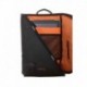 Plecak na jedno ramię A4 męski r-bag Depo Black czarny z USB wodoodporny zamek - Cool-pack.pl
