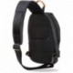 Plecak mały męski na jedno ramię r-bag Photon Black czarny z USB - Cool-pack.pl