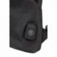 Plecak mały męski na jedno ramię r-bag Photon Black czarny z USB - Cool-pack.pl